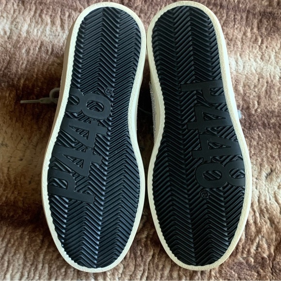 P448 Skate High-Top Sneaker White Glitter - Picture 11 of 13